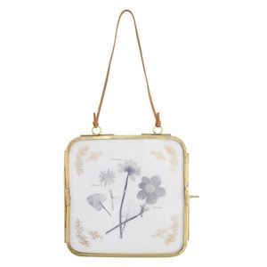 Hanging Frame W/ Leather Strap 5x5